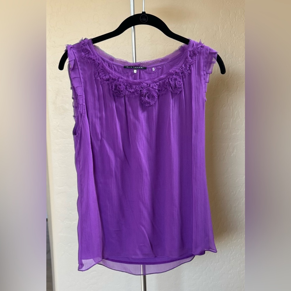 Ellie Tahari Silk Blouse